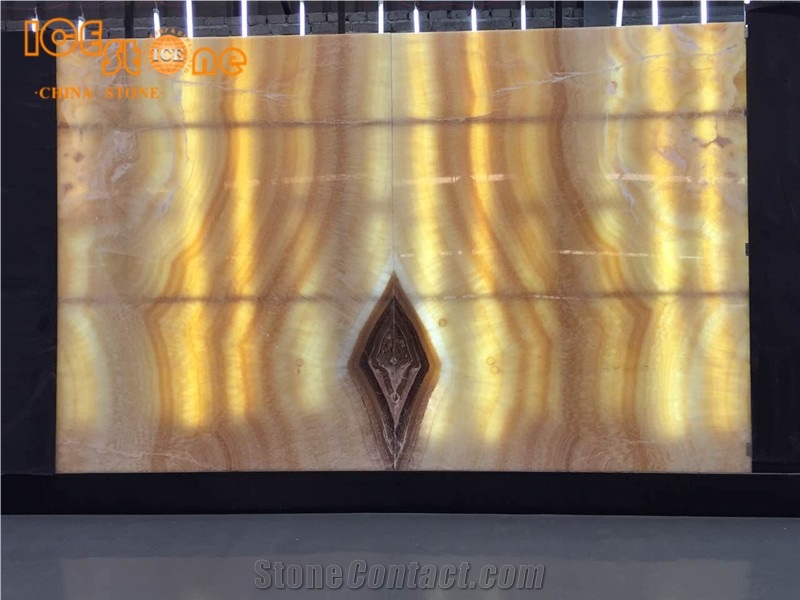 China Yellow Onyx Slabs Tiles/Good Quality Honey Onyx/Home Decoration/Wall Floor Covering Stone/Tv Backaground and Set/Cladding/Vanity Tops/Own Quarry
