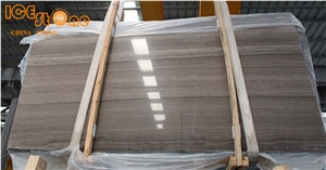 Chinese Coffee Wood Marble Slabs/Wooden Grain Patterns Natural Stone/Home & Hotel Building Materials/Wall & Floor Covering/Cut to Size/Direct Factory