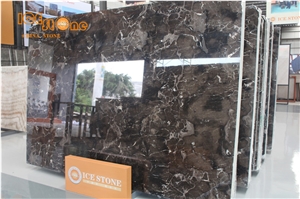 Chinese Dark Emperodor Slabs Wall Caldding Floor Covering Tiles Blocks China Natural Stone Products Brown