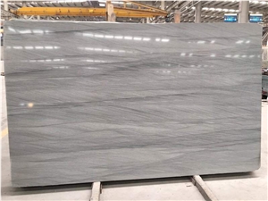 Chinese Factory Polished Grey Storm Marble Slabs Tiles; Cloudy Grey Natural Stone from China; Countertops Interior Decorated; Wall & Floor Covering