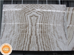 Chinese White Beige Onyx Stone Slab with Good Polished, Iris Beige Onyx Slabs & Tiles