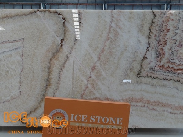 Colorful Onyx Slabs Red Onyx Slabs in Stock