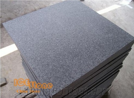 G684 Black Basalt Tiles for Flooring / Basalt Tiles & Slabs