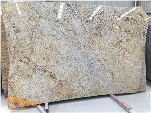 Giallo Fiorito Granite Slabs and Tiles