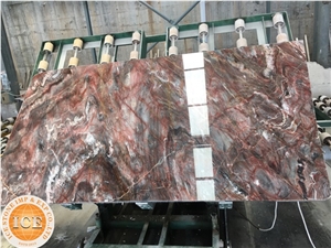 Good Quality Red Marble Venice Red Marble Slabs & Tiles, Red Louis Agate Marble Slabs & Tiles