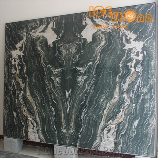 Green Fantasy Chinese Marble Slab/China Green Marble Tiles/Countertop Stone Slabs Tiles/Green Wooden Marble Slabs Tiles/Floor Covering Tiles/Wall Covering Tiles/Marble Pattern