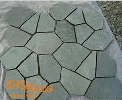 Green Slate Flagstones for Gardon /Crazy Stone Paving
