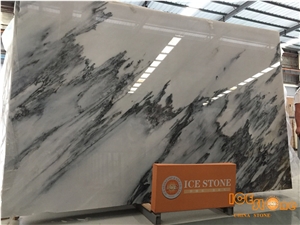 Han Whtie Marble Tiles & Slabs/Sichuang White Marble Tiles & Slabs/China White Marble Tiles & Slabs/Pure White Marble Tiles & Slabs/Whtie Jade Marble Tiles & Slabs/Lighting Storm Marble Tiles & Slabs
