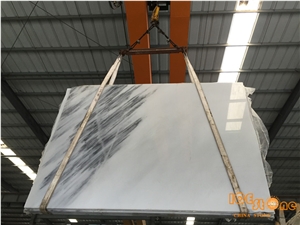 Han Whtie Marble Tiles & Slabs/Sichuang White Marble Tiles & Slabs/China White Marble Tiles & Slabs/Pure White Marble Tiles & Slabs/Whtie Jade Marble Tiles & Slabs/Lighting Storm Marble Tiles & Slabs
