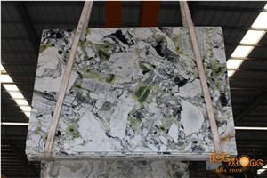 Ice Connect Marble/White Beauty/Ice Green/China Green Marble/Green Marble Slabs& Tiles/Polished Green Marble/Floor Marble/Wall Marble