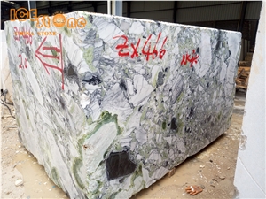 Ice Green Marble Blocks/Ice Connect Marble/Green Marble Building Decoration