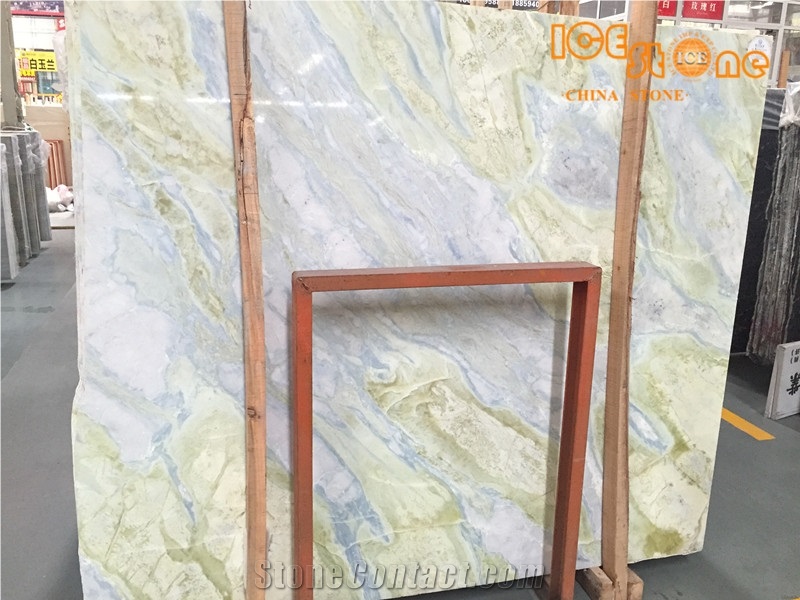 Ice Jade Onyx Slabs/Chinese Onyx Slabs Tiles/Home Decoratoin Onyx Slabs/Natural Wall Covering Stone Tiles