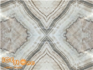 Lightning Nir Onyx Tiles & Slabs, White Polished Onyx Flooring Tiles, Walling Tiles