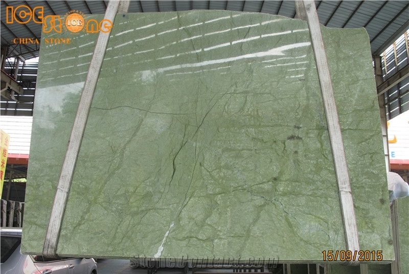 Ming Green Chinese Marble/Dandong Tiles Slabs/Wall & Floor Covering/Home & Hotel Decoration Building Stone/Cut to Size/Direct Factory