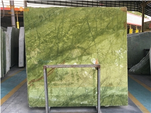 Ming Green Dan Dong Green Apple Green Marble Tiles and Slabs