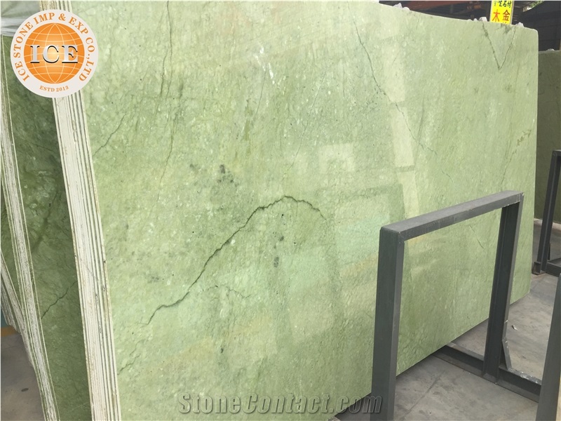 Ming Green Marble Slabs/Cut to Size Tiles, Verde Ming Green Marble