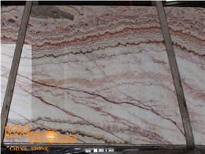 Rainbow Onyx Slabs Tiles Natural Red Stone Products Bookmatch China Transparency