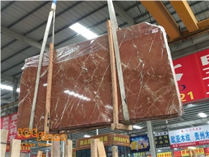 Rosso Alicante Marble Slab /Coral Red Marble Tiles & Slabs