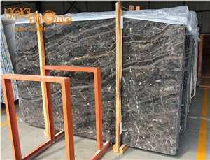 Russia Golden Marble Slabs/Natural Marble Tiles/Wall Covering Slabs/Interior Decoration Stone