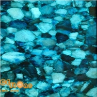 Semiprecious Stone Blue Agate Semi Precious Stone Slabs Semiprecious Stone Tiles