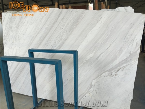 Volakas White Marble Slab & Tiles Cut to Size for Flooring and Wall Greece Stone Polished Grey Vein Building Material Project Chinese Manufactory
