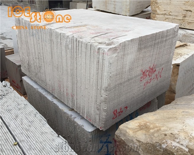 White Wood Marble Blocks/Chinese Marble Interior Decoration