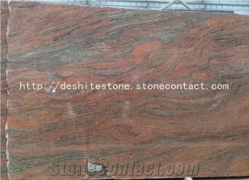 Gem Paradiso India Granite Multicolor Slabs Stone Tiles Granite Tiles