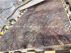 Rain Forest Green India Marble Green Slabs Marble Tiles