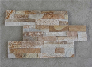China Quartzite Cultured Stone/Wall Cladding/Stacked Stone Veneer/Corner Stone Clearance