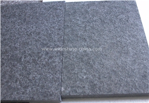 G684 Black Basalt Flame Tiles, Antique Chinese Black Basalt