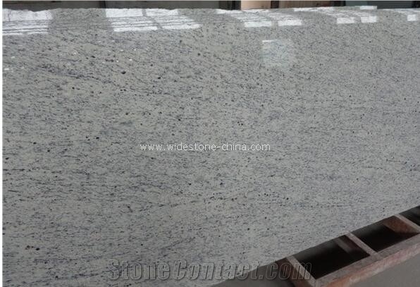 Giallo Sf Real White Granite Polished Tile and Slabs, Brazil White Granite