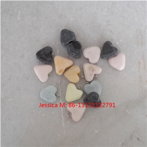 Engraved Stone Home Decor River Rock /River Decorative Stone /Heart Shape Natural Stone