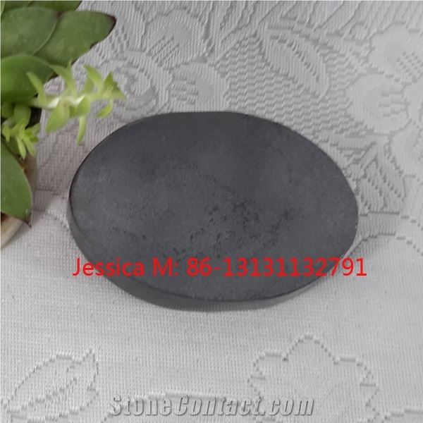 Grey Natural Surface Stone Soap Dish /Natural Surface Stone Soap Holder