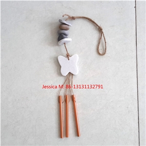 River Stone Wind Chime/Stone Wind Bells /Rock Wind Chimes/Fengshui Windchimes