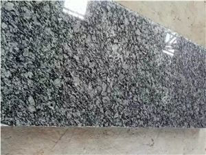 China Surf White Wave Flower White Granite Polished Slabs Tiles