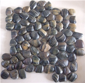 Pebble Stone,River Stone,Decorative Pebbles,Polished Pebbles,Black Pebbles,Colorful Pebbles,Small Shape Pebbles Mosaic