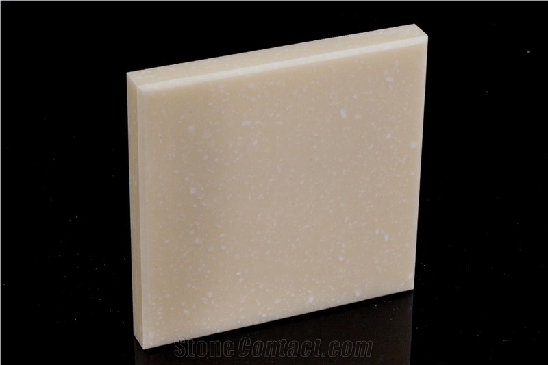 Beige Modified Acrylic Artificial Stone for Bank Workbench Bm8811
