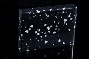 Black Aluminium Artificial Stone Tiles Bg9021