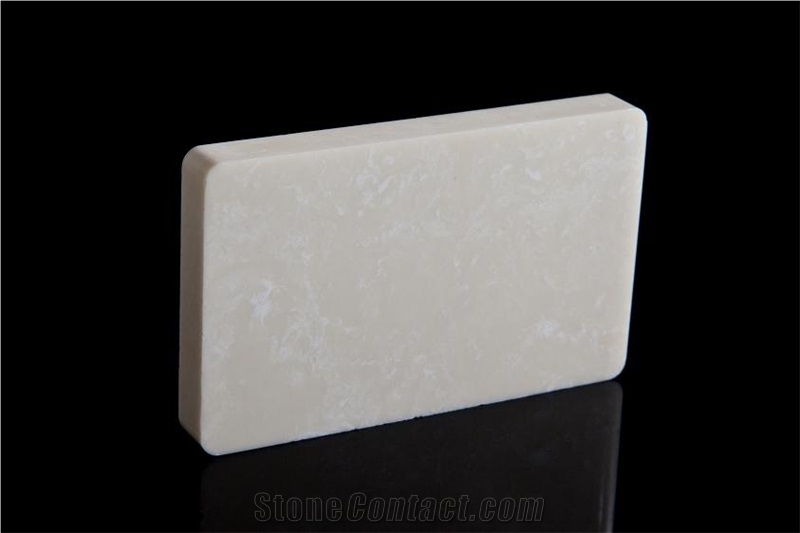 Light Yellow Natural Texture Artificial Stone for Home Decoration G115