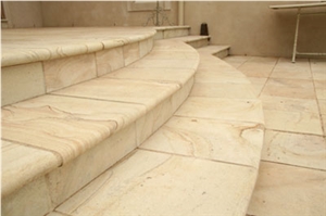 Yellow Palimanan Sandstone Tiles & Slabs, Yellow Sandstone Floor Tiles, Yellow Sandstone Floor Covering