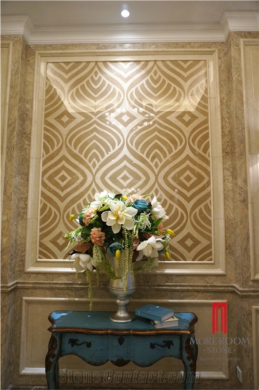 European Luxury Marble Flooring Tile Composite Marble Medallion