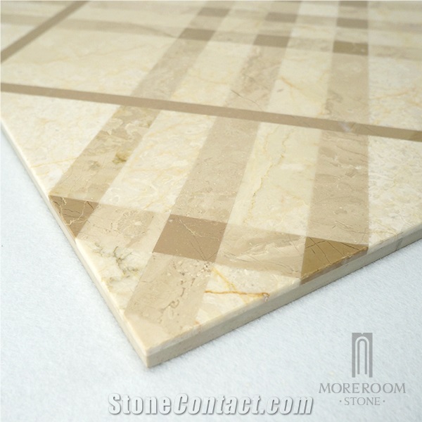 Living Rooms Interior Wall Tile Design Composite Marble Meallion