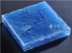 Techno Jade Translucent Glass/Light Transmitted Jade Glass Stone Slab