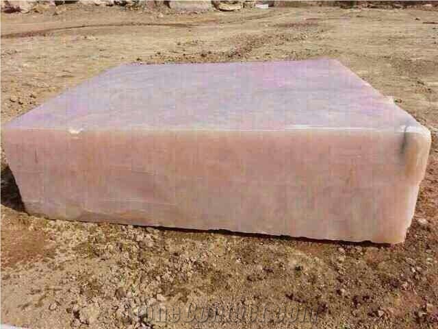 Iranian Pink Onyx Blocks