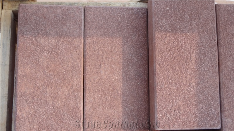Chinese Red Sandstone Tiles, Popular Sandstone Flooring Tiles