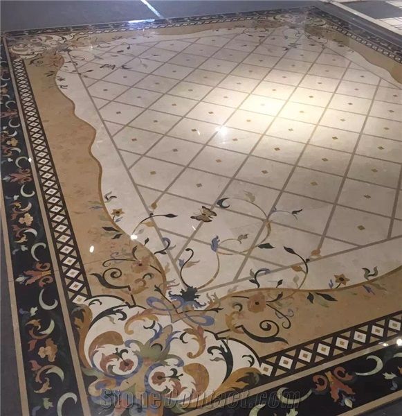 Modern Style And Hot Sale Marble Inlay Floor Design Carpet Luxury Restaurant Floor And Wall Use Marble Inlay Wall Tiles Azul Blue Golden Year Light Emperador Crema Marfil Nero Marquine White Jade From China Stonecontact Com