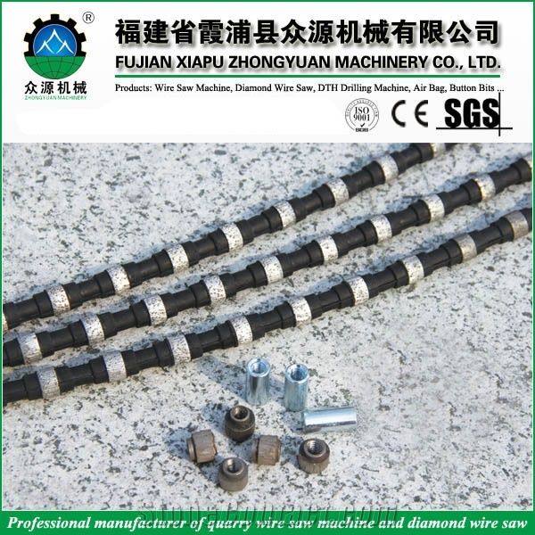 For Marble and Granite Diamond Wire Saw