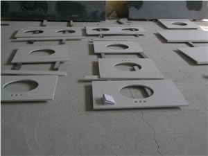 Pure White Artificial Stone/Quartz Stone Slabs/Engineered Stone Kitchen Countertops/Quartz Stone Countertops