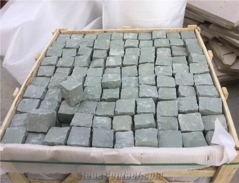 Sandstone Cube Stone Paving ,Grey Sandstone Hand Split Cube Stone for Paving , Natural Split Cube Stone