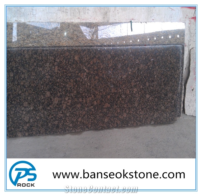 Beautiful Nature Stone Granite Baltic Brown Granite Tiles and Slabs